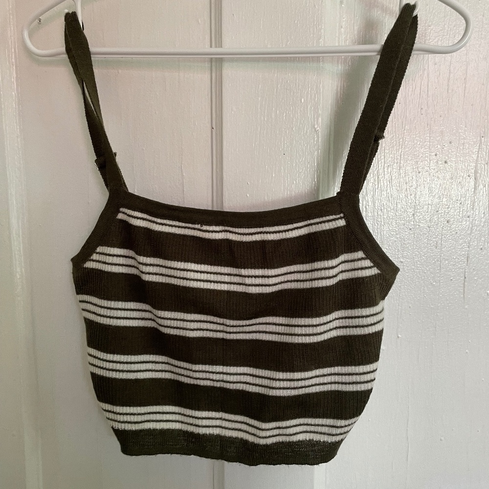 Knit Striped Tank Top